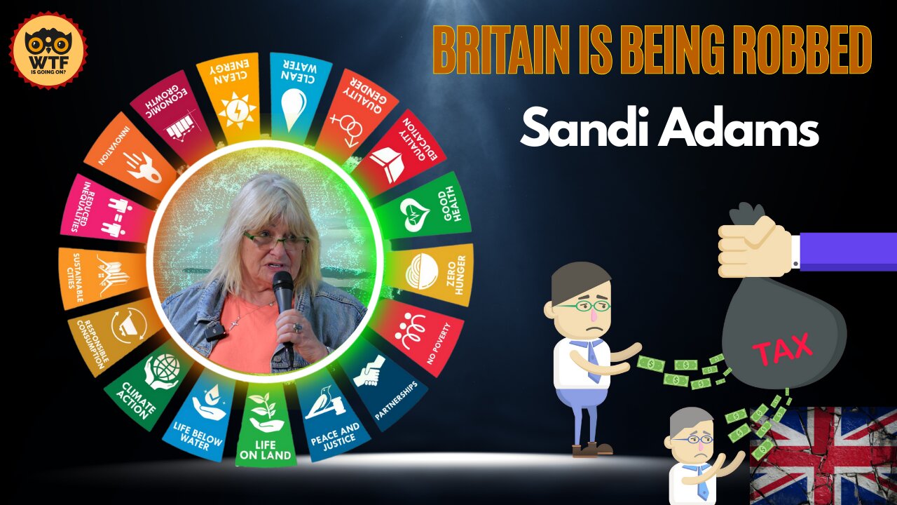 BRITAIN IS BEING ROBBED (Sandi Adams)