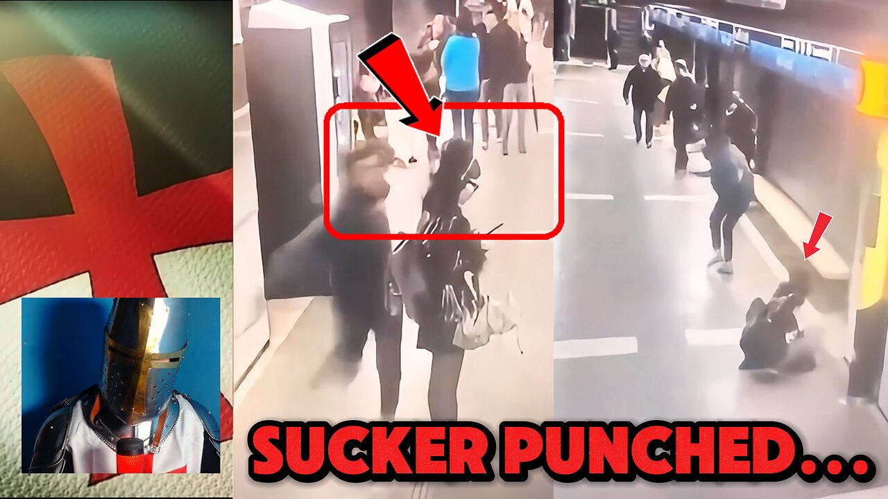 Muslim Migrant ATTACKS WOMEN in The subway For NOT Wearing Hijab!
