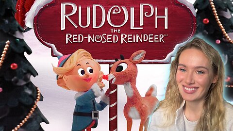 Rudolph The Red Nosed Reindeer!! Russian Girl First Time Watching!!