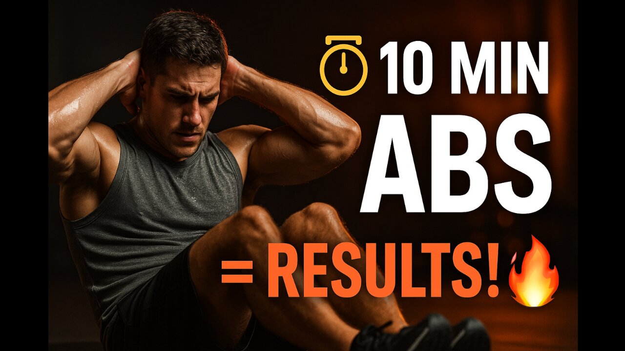 10-Minute Abs Workout at Home | Burn Belly Fat & Build a Strong Core Fast 🔥