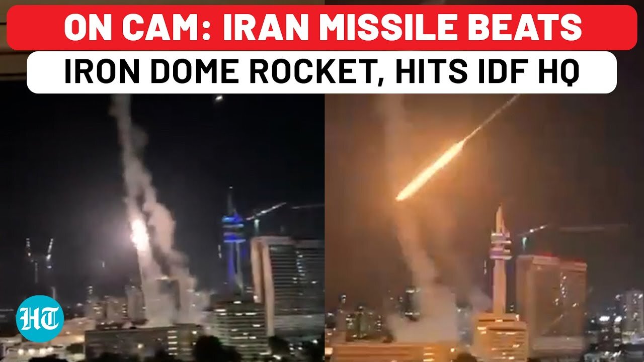 Iron Dome Fails as Iranian Missile STRIKES IDF HQ in Tel Aviv!