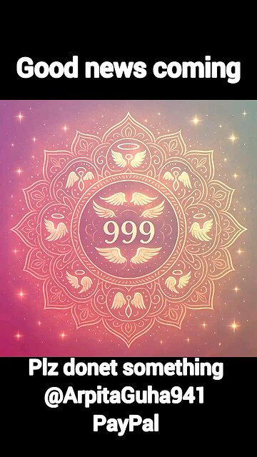 Good news coming l chant this l say thanku universe l