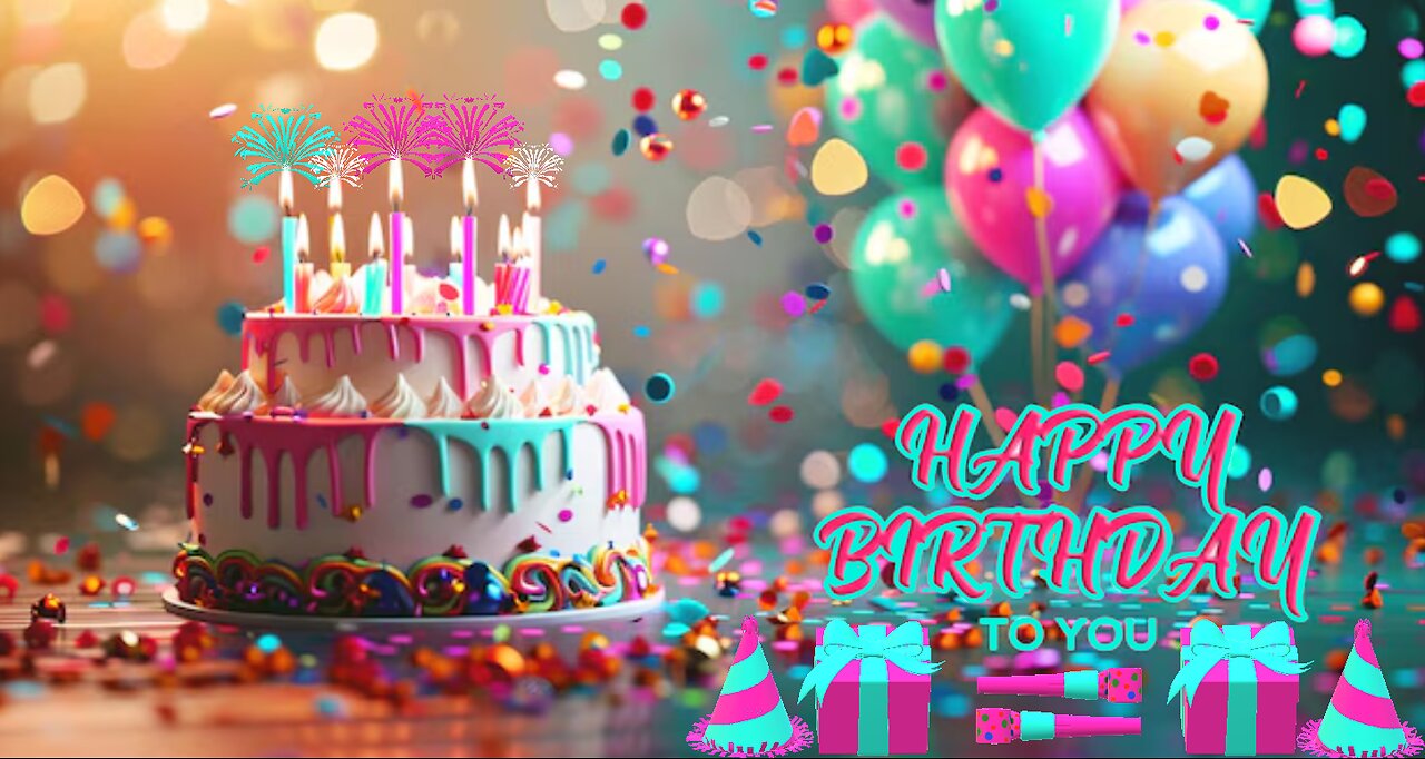 Happy Birthday 3D - Happy Birthday - Happy Birthday To You - Happy Birthday Song