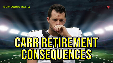 Derek Carr Retires & NFL 2025 Schedule