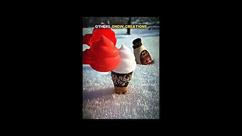 Others' Snow Creations vs The Last One ❄️🔥 #shorts #trollface #snowcreations #trending #viral #fun