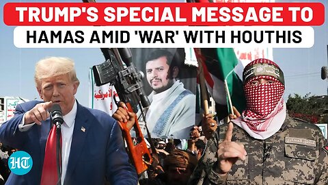 Trump Worried About Hamas Amid Houthi 'War'? USA's Special Message; Netanyahu In Huddle| Israel