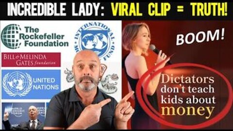 Another Mega-Truth Lady: Explains Financial Brainwashing of our Children - Great Awakening Is Now!