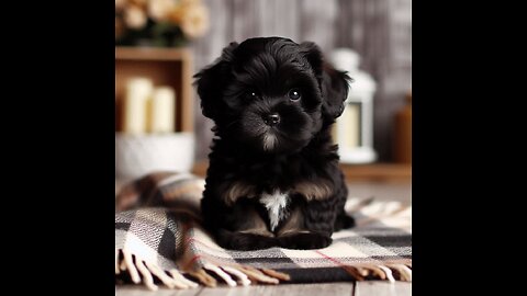 NALA'S DEBUT - Tough Guy Melts for Tiny Shih Tzu Poo Puppy & GIZMO is JEALOUS!