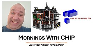 Unboxing & Building Lego 76300 Arkham Asylum-Part 1