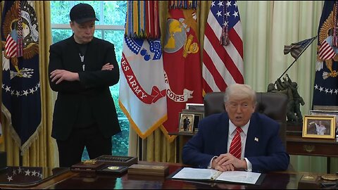 #President #Trump Participates in a #Press #Conference with #Elon #ElonMusk #DOGE #USAID