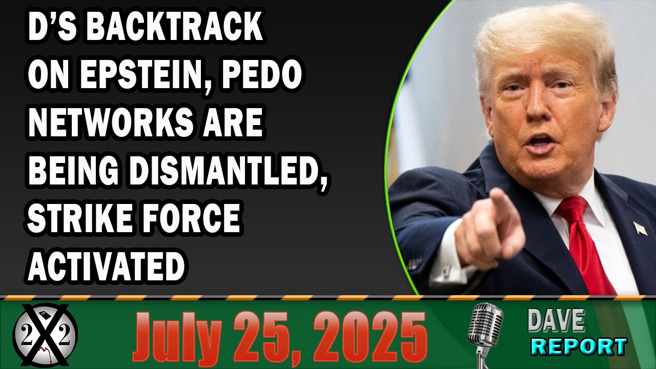 X22 Report Huge Intel: The [DS] Do Not Want All The Epstein Files Released, The Treasonous People