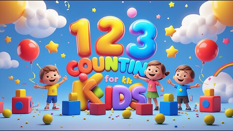 123 Counting Song for Kids | Learn Numbers with Fun Rhymes