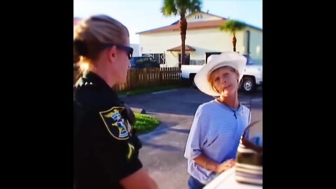 Suspicious Hitchhiking Grandma Stopped by Police in Marin County, FL 🚔 #copstvshow #policepov #japd
