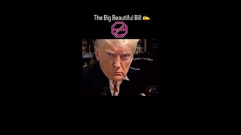 😎 Trumps Big beautiful bill ✍️ #politics #trump #cnn #fox #msnbc #reels #shorts