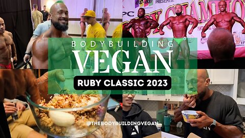 Bodybuilding Vegan fourth place journey at the Ruby Classic 2023