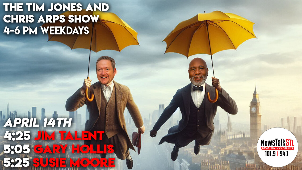 The Tim Jones and Chris Arps Show 04.14.2025 Jim Talent | Gary Hollis | Susie Moore