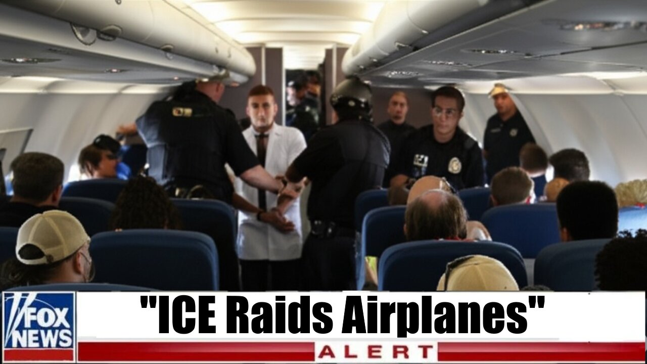 Migrant Crime 'ICE raids airplanes' CHAOS UNLEASHED
