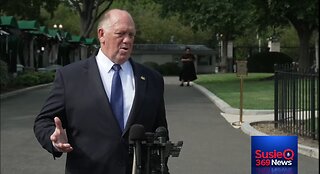 Tom Homan Speaks to Reporters at the White House AUG 12