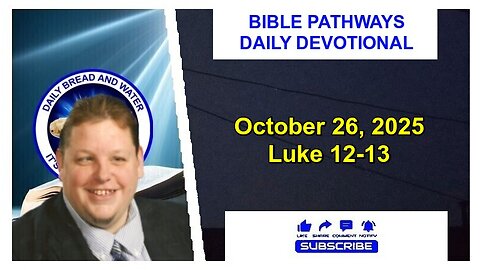 Bible Pathways Daily Devotional Oct 26, 2025