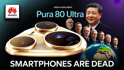 🚨 2025's Huawei Pura 80 Ultra Just Killed Smartphones...