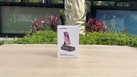 best gadget 2in1 phone stand and Bluetooth speakers for Android and ios