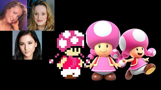 Video Game Voice Comparison- Toadette (Super Mario)