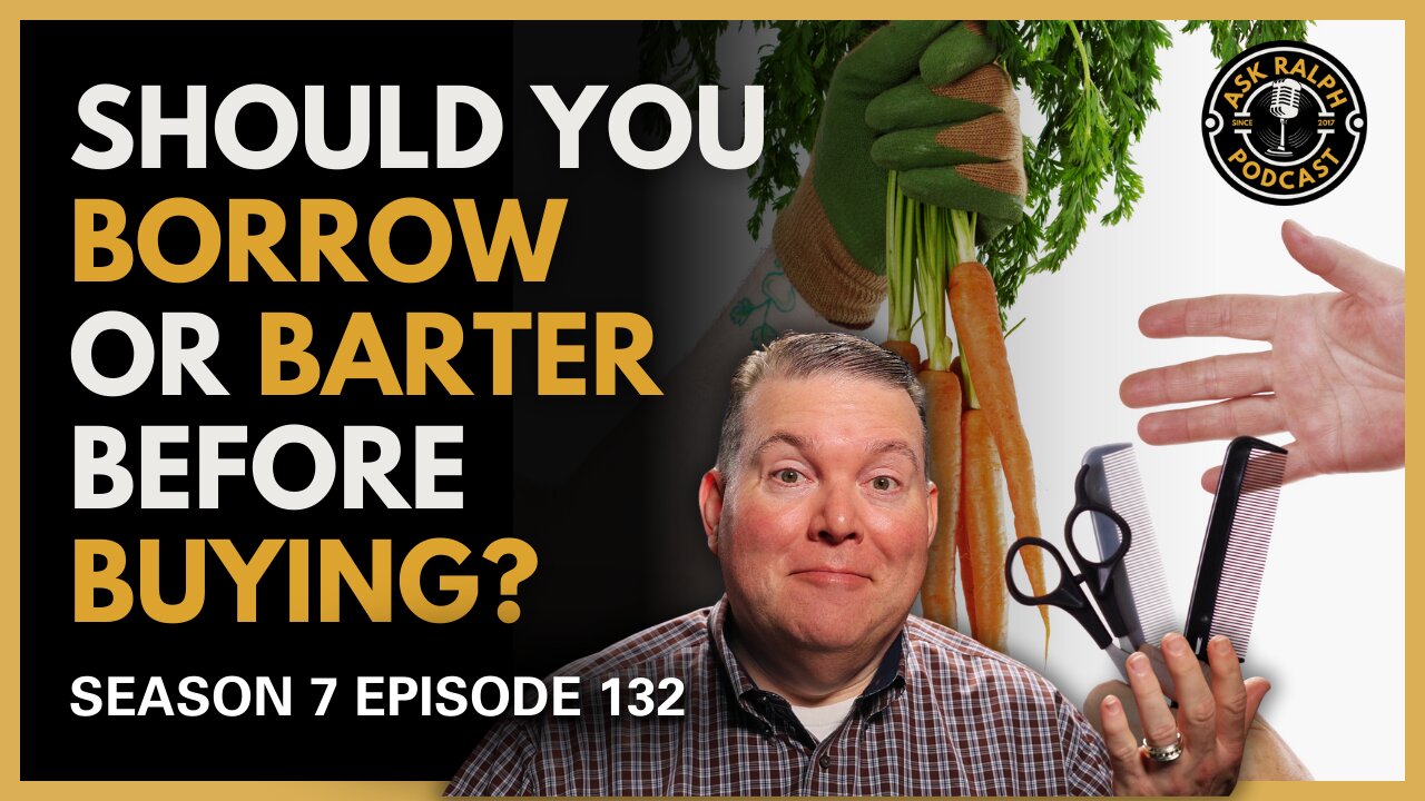 Need Something? Should You Borrow or Barter Before Buying?