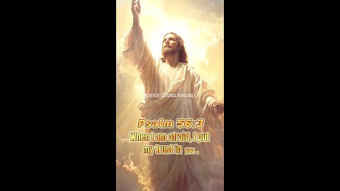 Psalm 56:3 & 27:1 | When Fear Tries To Win #love #jesus #dailybibleinspiration #dailybiblemotivation