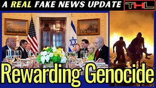 A REAL Fake News Update | Trump hosts Genocider Netanyahu, who Nominates him for a Nobel Peace Prize