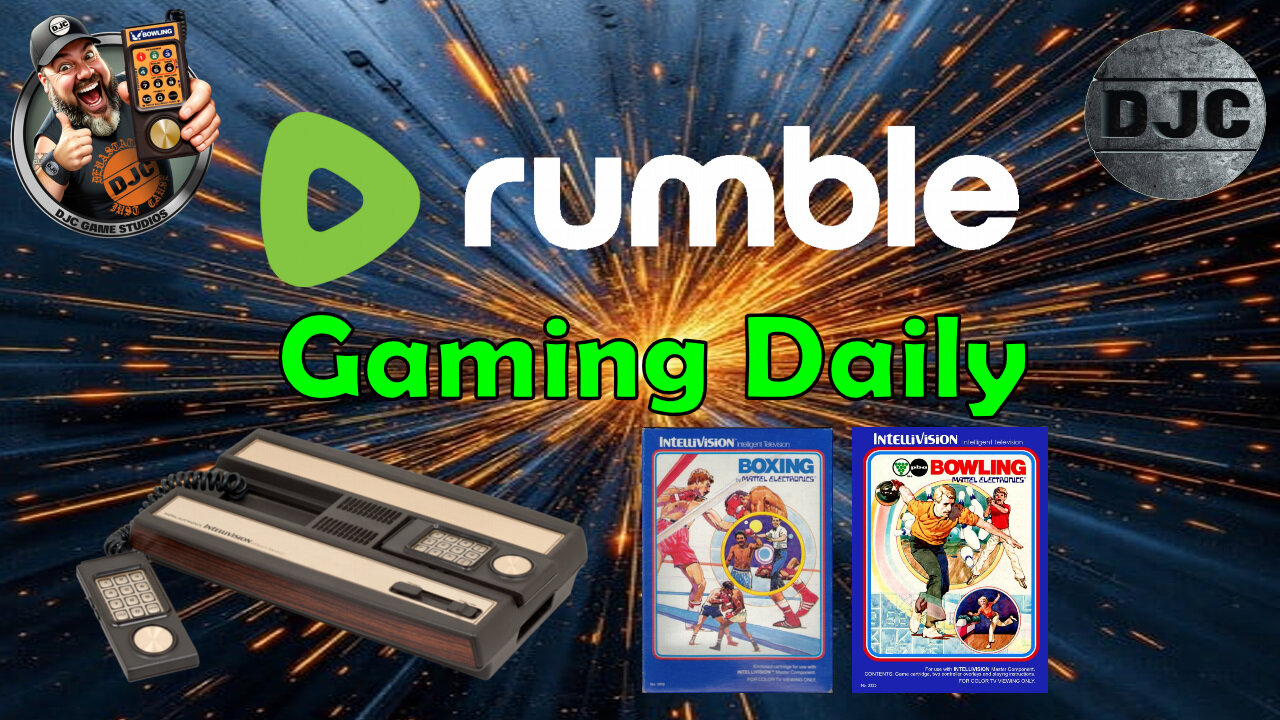 Rumble Gaming Daily - Ep#4 - Intellivision Boxing & Bowling