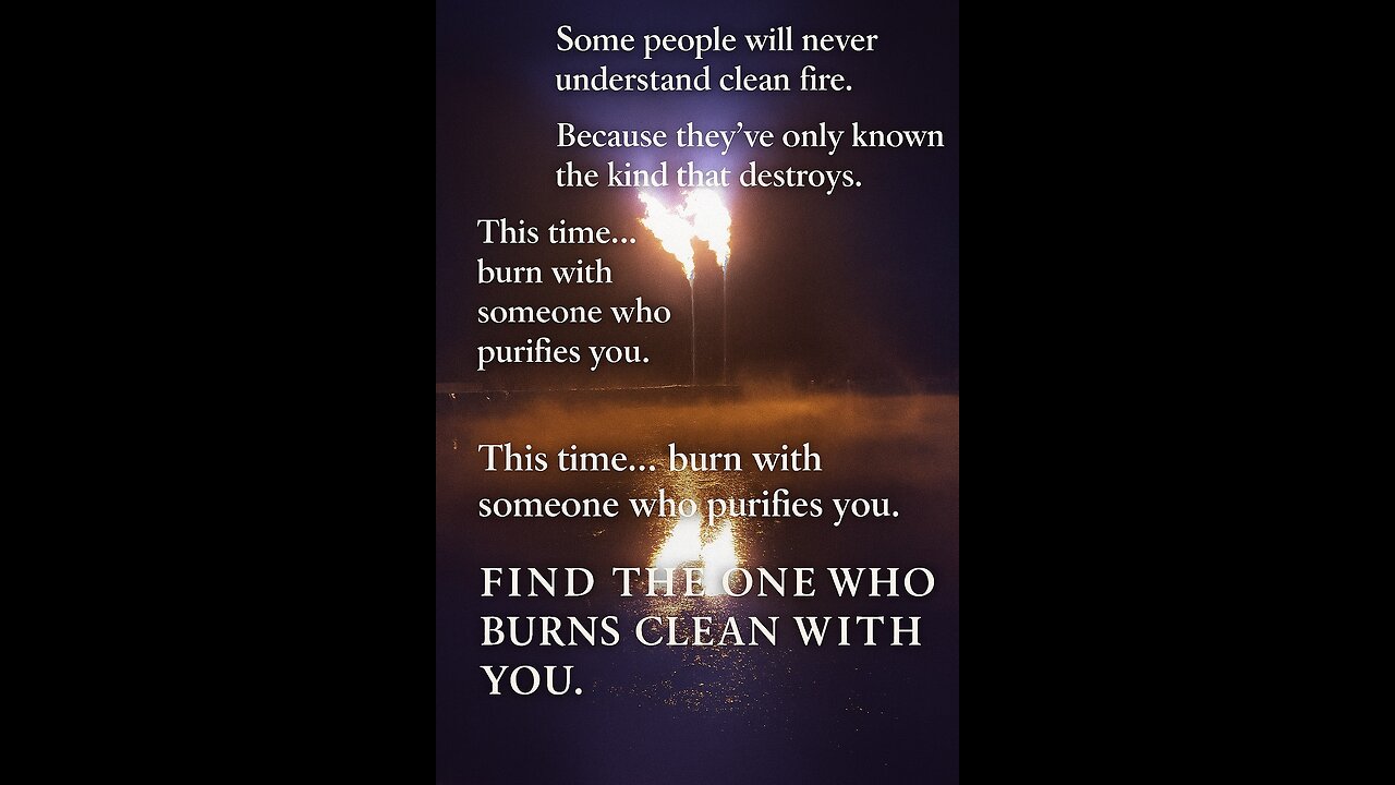 Clean Fire Only.