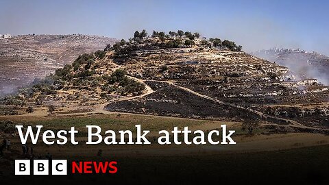 Two Palestinians killed in attack by Israeli settlers in West Bank | BBC News