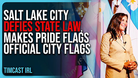 Salt Lake City DEFIES State Law, Makes Pride Flags OFFICIAL City Flags