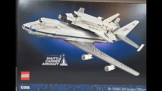 Unboxing & Building Lego 10360 Shuttle Carrier Aircraft-Part 1