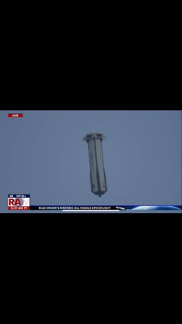 BREAKING NEWS🚨 Blue Origin Rocket Booster lands without issues.