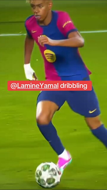 FC Barcelona Lamine Yamal Dribbling