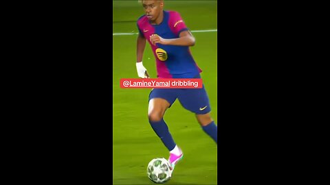 FC Barcelona Lamine Yamal Dribbling