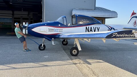 NAVION Buzzes The Farm