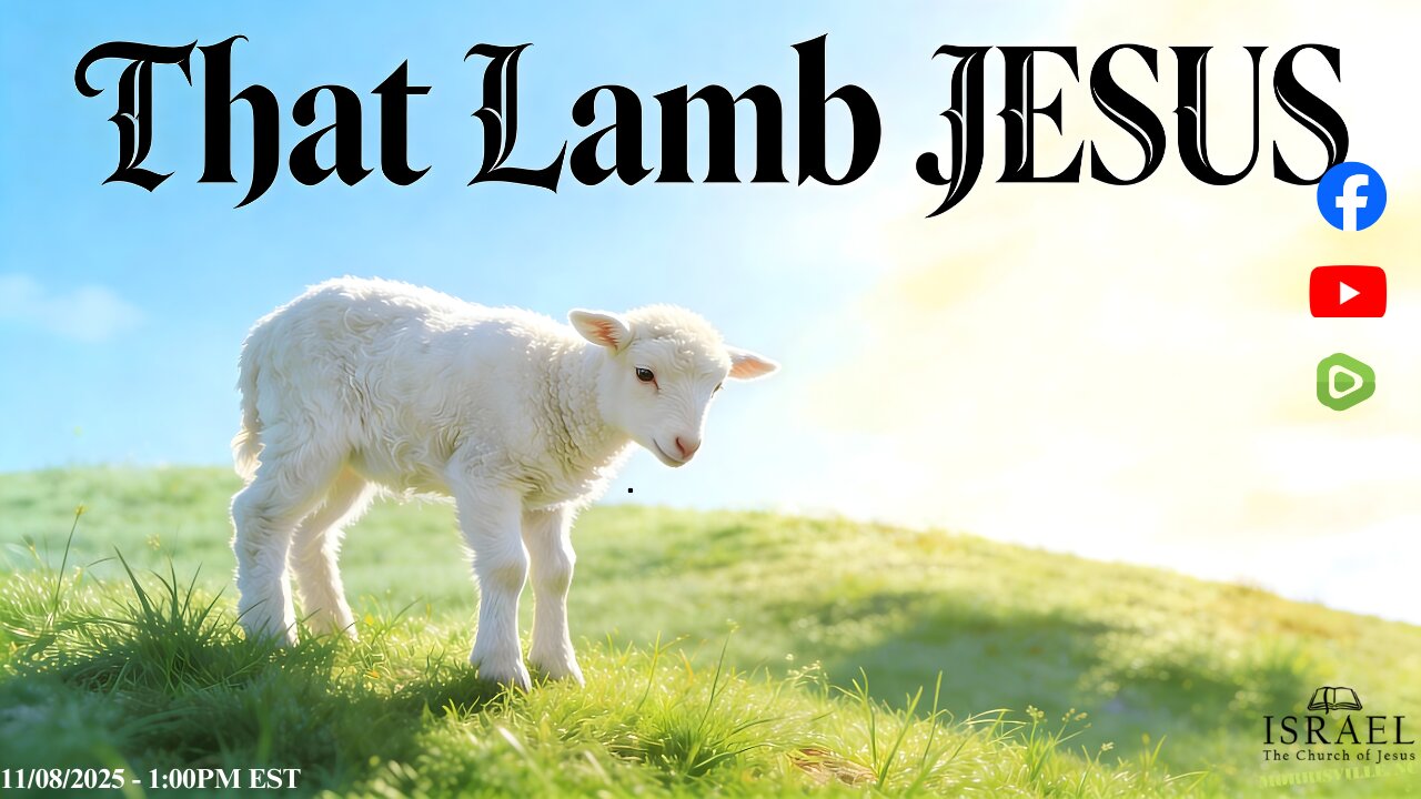 That Lamb JESUS