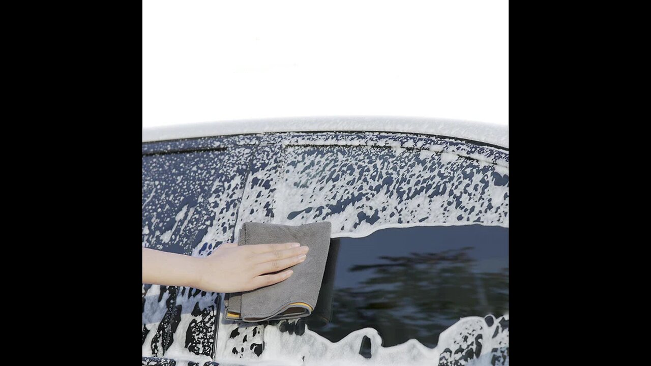 Thickened No Water Marks Car Wash Towel