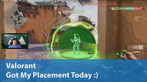 Got My Placement Today :) | Competitive 3W-1L | Valorant