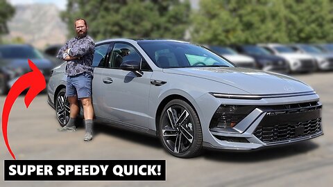 This is a ROCKET SHIP! //2026 Hyundai Sonata N-Line//