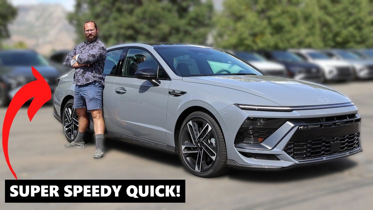 This is a ROCKET SHIP! //2026 Hyundai Sonata N-Line//
