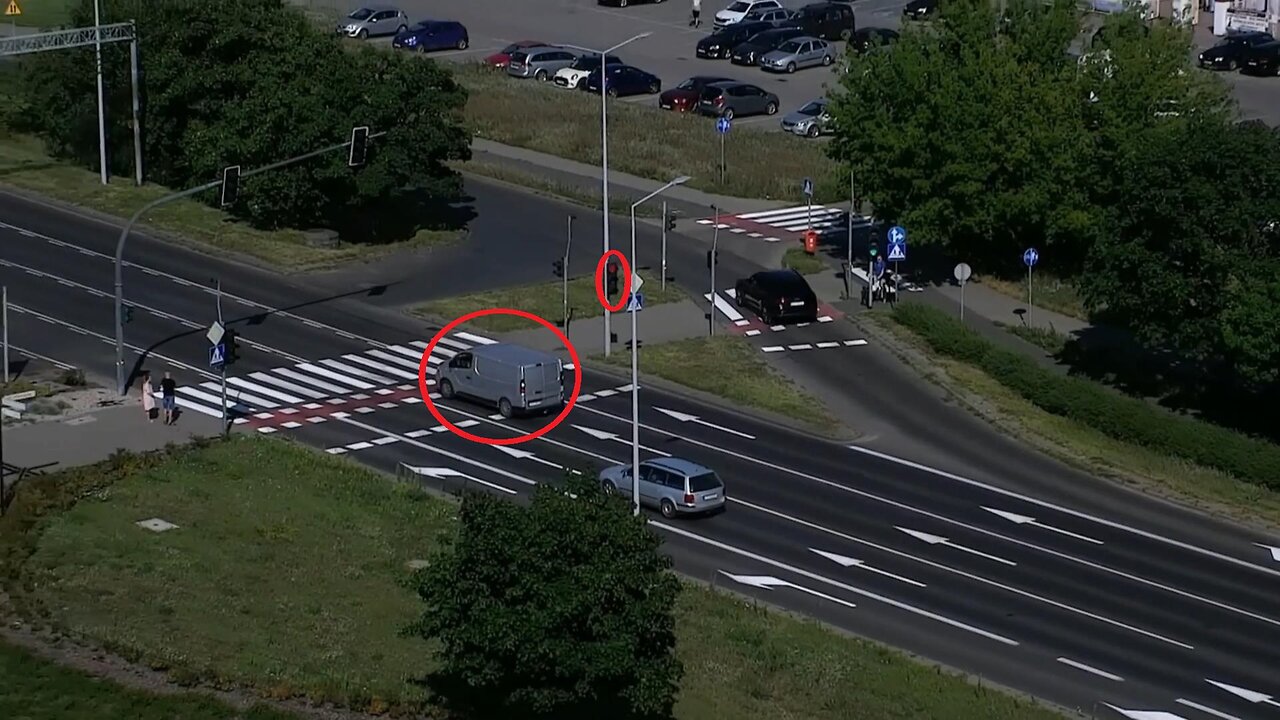 Nagrania z Policyjnego drona