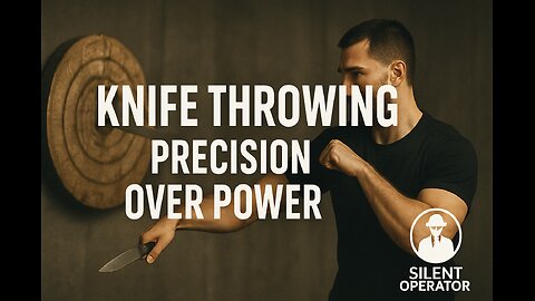 Knife Throwing: Precision Over Power. 3 of 3