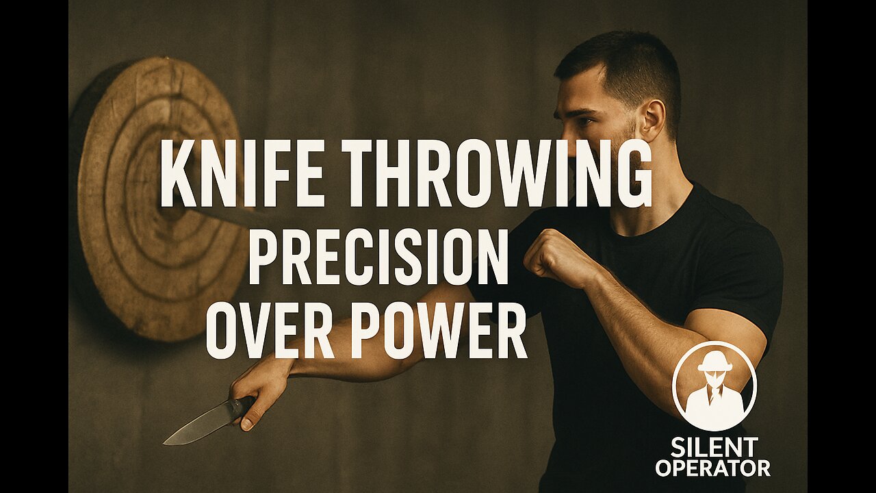 Knife Throwing: Precision Over Power. 3 of 3