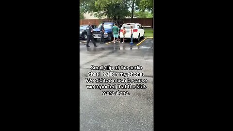 Woman Gets Mad After Her Babyfather New Girlfriend Called Police On Her For Leaving Her 3 Kids Alone
