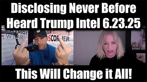 David Nino Rodriguez & Kerry Cassidy 6.23.25: Disclosing Never Before Heard Trump Intel