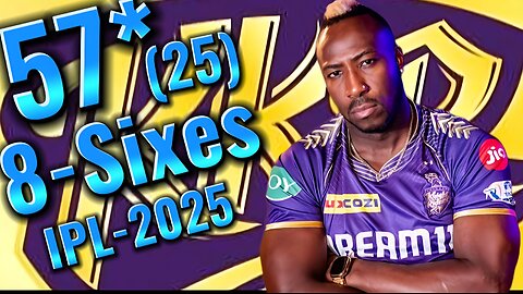 Andre Russell 57* vs RR | KKR vs RR Highlights | IPL 2025 Match 53 Thriller