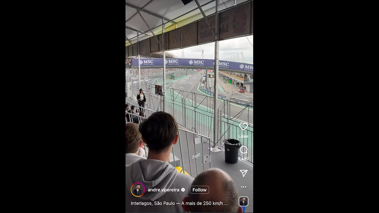 F1 Crash Horrible Brazil GP